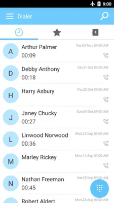 Phone calls app android App screenshot 2