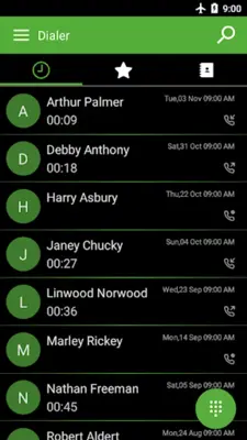 Phone calls app android App screenshot 3